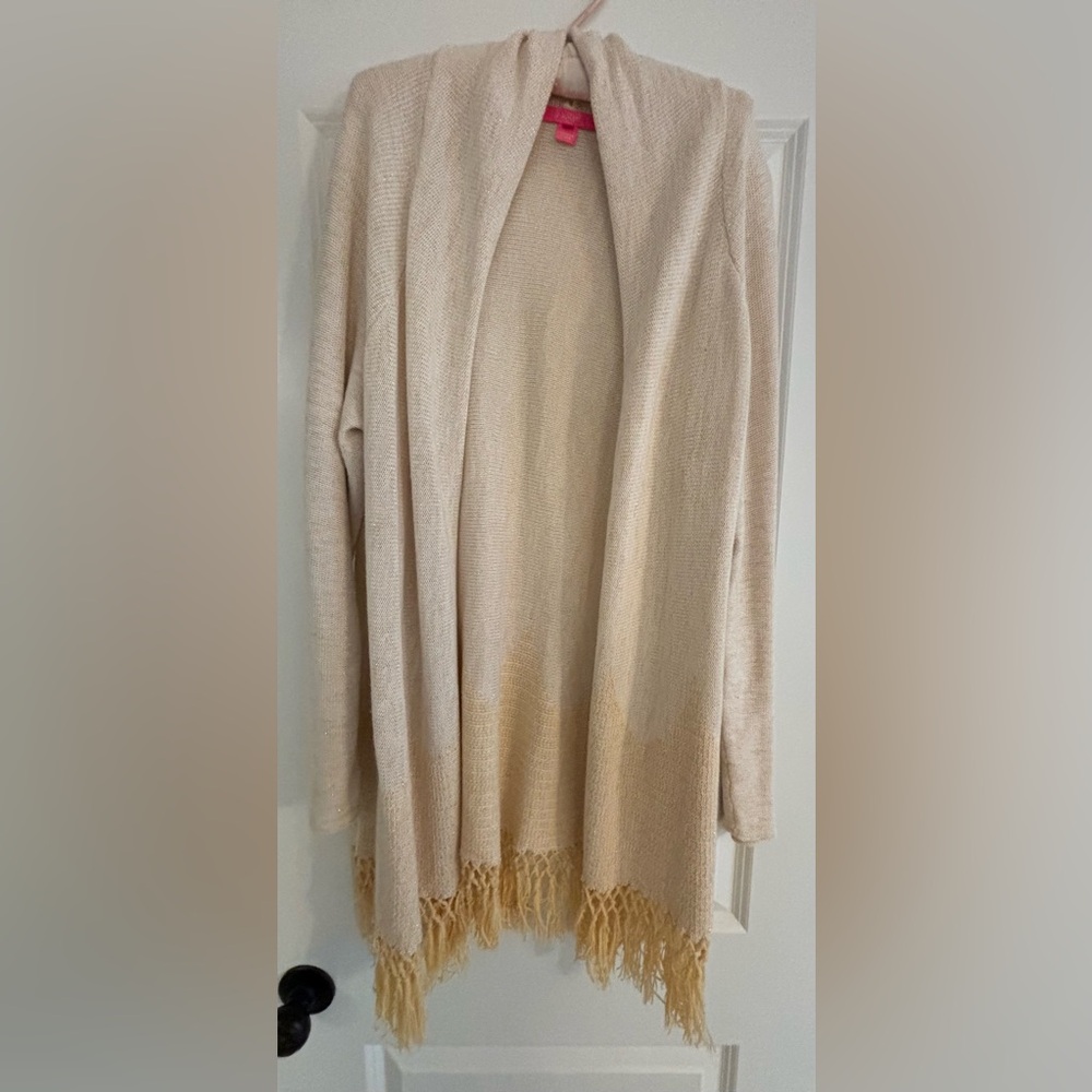 Cozy Beige Knit Cardigan